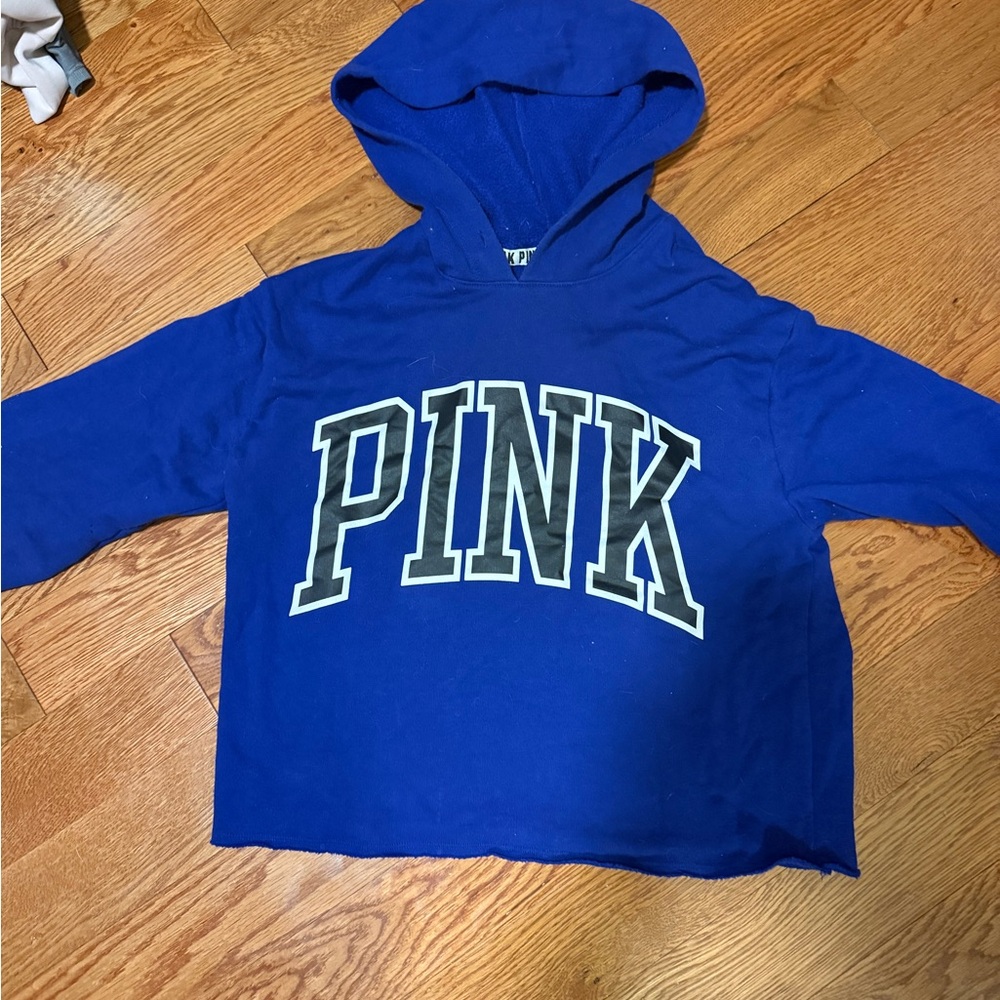 PINK cropped hoodie